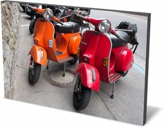 Картина ретро Мопед Motor-scooter-246870