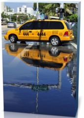 Холст постер на заказ Такси taxi-2104634